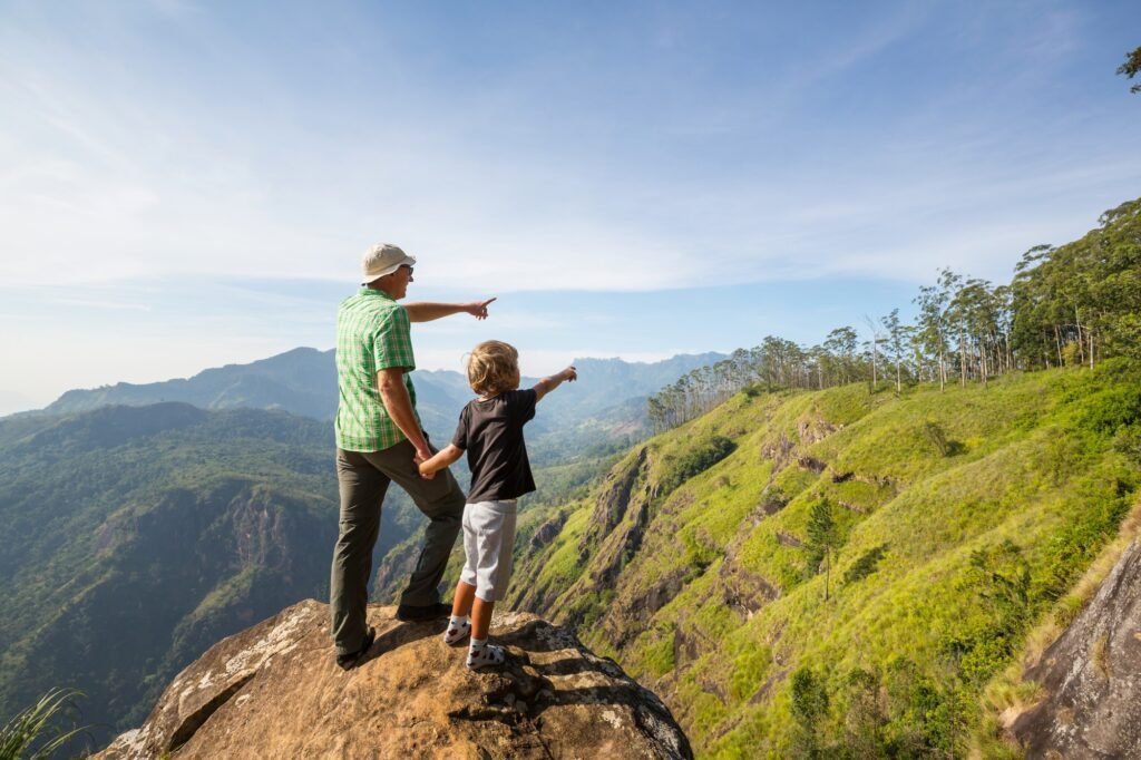 Family on Sri Lanka